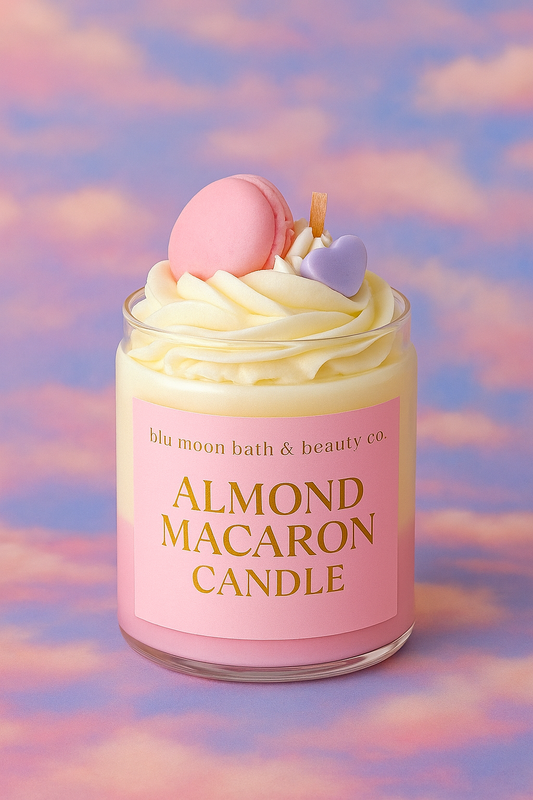 Whipped Candles with Wax Embeds